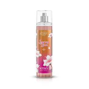 Eva Body Splash Spring Lilies 240 ml floral body mist with long-lasting freshness-ايفا بادى سبلاش سبرينج ليليز 240 مل برائحة زهور الربيع المنعشة