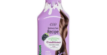 Eva Optimum Care Conditioner 350 ml with berry scent for deep hair hydration-ايفا اوبتيموم كير بلسم برائحة التوت 350 مل لترطيب الشعر ولمعانه الطبيعي