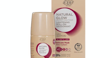 Eva Roll On Delicate Musk 60 g soft musk deodorant-ايفا رول اون ديليكيت مسك 60 جم برائحة مسك ناعمة تدوم