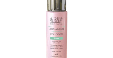 Eva Skin Clinic Collagen Toner 200 ml hydrating facial toner-ايفا سكين كلينيك كولاجين تونر 200 مل تونر مرطب لنعومة البشرة