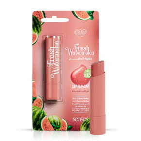 Eva Skin Clinic Lip Balm Watermelon 4 g hydrating lip balm-ايفا سكين كلينيك مرطب شفاه بطيخ 4 جرام لترطيب وتنعيم الشفاه