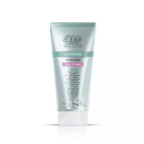 Eva Skin Clinic White Pearl Body Cream 150 ml radiant soft body cream-ايفا سكين كلينيك لؤلؤ ابيض كريم للجسم 150 مل لإشراقة ونعومة البشرة