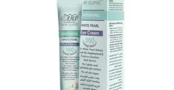 Eva Skin Clinic White Pearl Eye Care 15 ml dark circle treatment-ايفا سكين كلينيك وايت بيرل تفتيح وترطيب محيط العين 15 مل علاج للهالات السوداء والتجاعيد