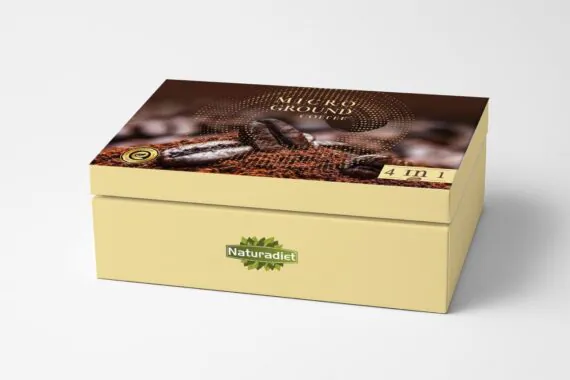 Microground Coffee sachets and creamy cup – ALT: "Microground Coffee for Energy, Focus & Metabolism"