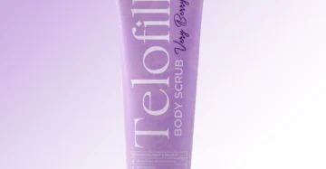 تيلوفيل اسكرب توت 250مل مقشر طبيعي بالتوت لتجديد البشرة-Telofil Berry Scrub 250ml natural berry exfoliator for smooth skin