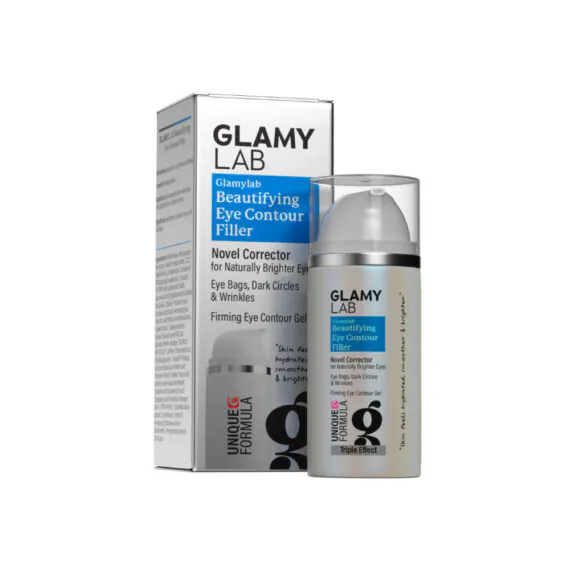 Glami Lab Eye Contour 30g for hydration and brighter-looking eyes-جلامى لاب كنتور محيط العين 30 جم لترطيب وإشراقة محيط العين
