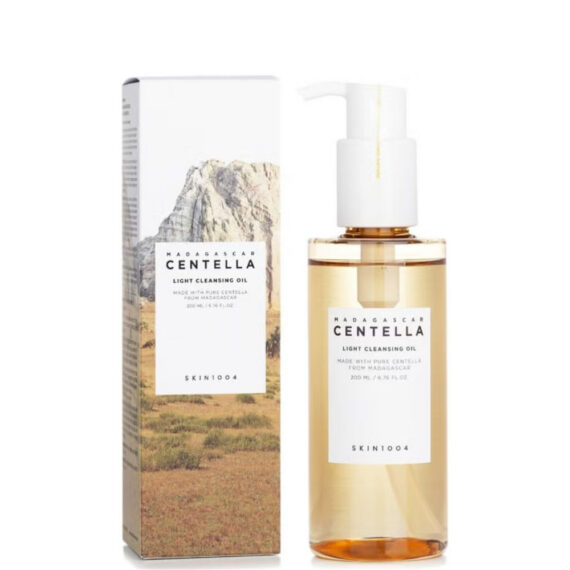 Madagascar Centella Light Cleansing Oil 200ml – Gentle Cleansing Oil with Centella Extract-Madagascar Centella Light Cleansing Oil 200ml – زيت تنظيف خفيف بمستخلص سنتيلا