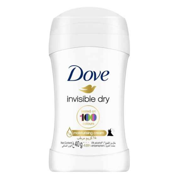 Dove invisible stick deodorant 40g imported-دوف استيك انفيزيبل 40 جرام مستورد