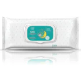 Eva Clinic Baby Wet Wipes Alcohol Free 60 Wipes-ايفا كلينيك بيبي مناديل مبللة منظفة خالية من الكحول 60 منديل