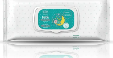Eva Clinic Baby Wet Wipes Alcohol Free 60 Wipes-ايفا كلينيك بيبي مناديل مبللة منظفة خالية من الكحول 60 منديل