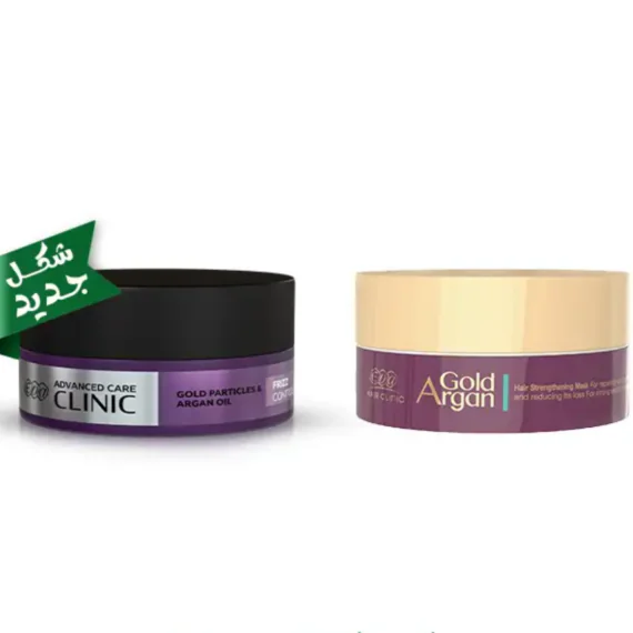 Eva Hair Clinic Gold Argan Mask 200 ml-ايفا هير كلينك جولد ارجان ماسك 200 مل