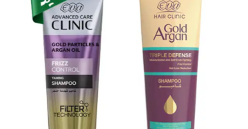 Eva Hair Clinic Gold Argan Shampoo 230 ml-ايفا هير كلينك جولد ارجان شامبو 230 مل