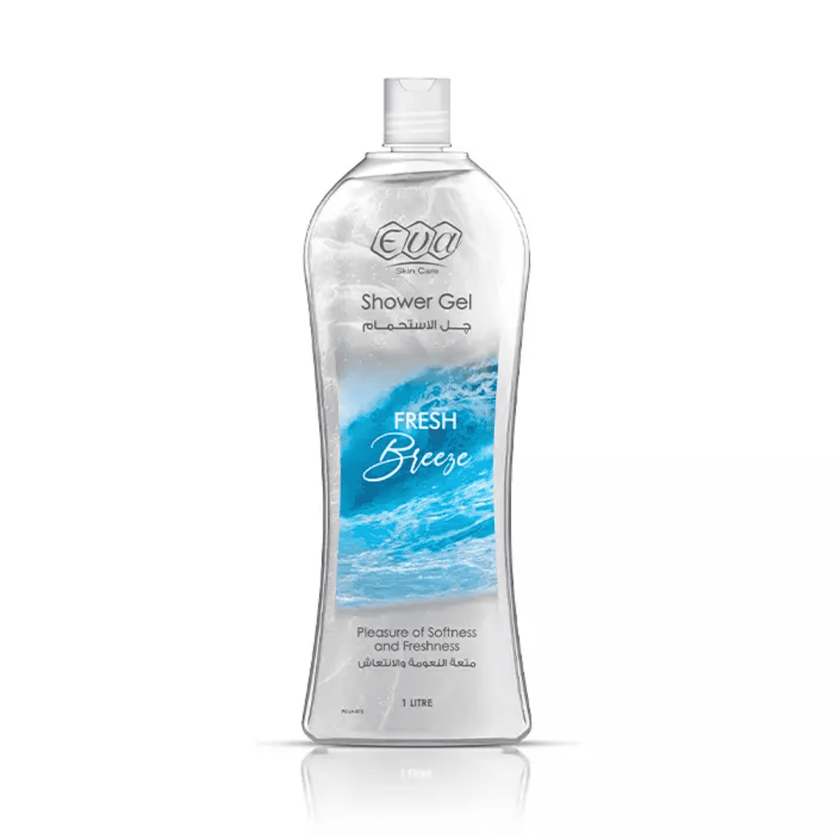 Eva Skin Care Fresh Breeze Shower Gel 1L White – Clean & Refreshing ...
