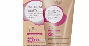 Eva Skin Care Natural Glow Sensitive Brightening Cream 50 g sensitive area cream-ايفا سكين كير اشراقة طبيعيه كريم تفتيح حساس 50 جرام-ايفا سكين كير اشراقة طبيعية كريم تفتيح حساس