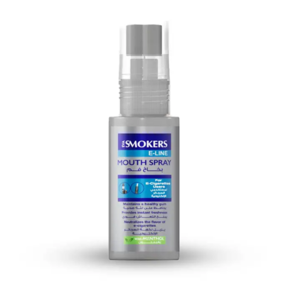 Eva Smokers E Line Mouth Spray 20 ml-ايفا سموكرز اي لاين بخاخ فم 20 مل