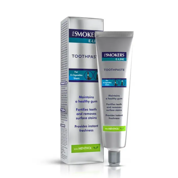 Eva Smokers Menthol Toothpaste 50 g-ايفا سموكرز معجون اسنان بالمنتول 50 جرام