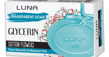 Luna Glycerin Cotton Flower Soap 72 g-لونا صابون الجلسرين زهرة القطن 72 جرام