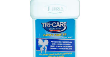 Luna Tree Care mouthwash cool mint 250ml-لونا تري كير مضمضة كول منت 250 مل