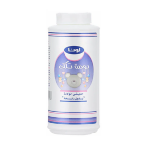 Luna baby talcum powder fragrance free 200g-لونا بودرة تلك حديثي الولادة بدون رائحة 200 جرام