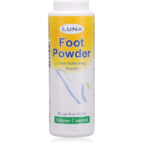 Luna foot powder 75g for foot freshness-لونا بودرة قدم 75 جرام لانتعاش القدمين