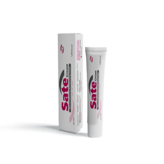 سات كريم 50 جم كريم حمض الساليسيليك للعناية بالبشرة-Sate Cream 50gm salicylic acid exfoliating cream