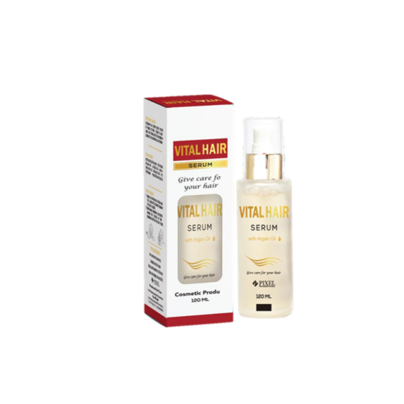 Vital Hair Serum 120ml argan oil hair serum-فيتال هير سيرم 120 مل سيرم شعر بزيت الأرجان