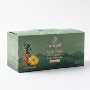 No More Slim Drink Natural Fiber Beverage – Powerful Appetite Control & Fat Loss Support in 30 Sachets