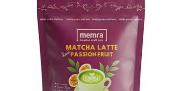 Matcha Latte Passion Fruit Tropical Matcha Drink with Smooth Creamy Taste-ماتشا لاتيه باشن فروت مشروب الماتشا بطعم استوائي وطاقة طبيعية متوازنة