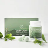 No More Slim Gum Green Tea Extract – Powerful Mint Chewing Gum for Fat Loss & Appetite Control