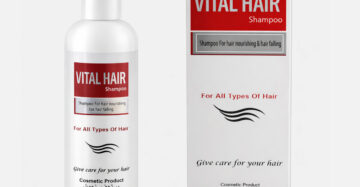 Vital Hair Shampoo 200ml  Strengthening & Nourishing Shampoo for Daily Hair Care-فيتال هير شامبو 200 مل  شامبو لتقوية الشعر ودعم صحة فروة الرأس