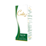 كيوت زيت شعر 120 مل زيت طبيعي لتغذية وترطيب الشعر ومنع التقصف-Cute Hair Oil 120ml natural hair care oil
