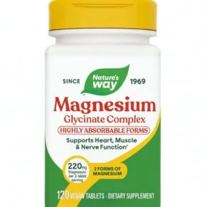 NATURE WAY MAGNESIUM GLYCENATE 120TAB