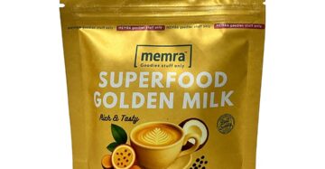 Golden Milk Passion Fruit Turmeric Latte with Creamy Tropical Flavor-جولدن ميلك باشن فروت مشروب كركم كريمي بنكهة استوائية وطعم غني