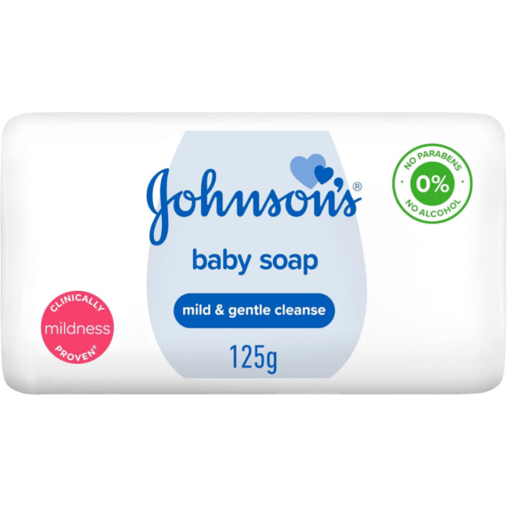 Johnsons baby soap mega 125g-جونسون صابون اطفال ميجا 125 جم