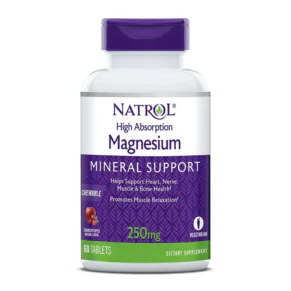 NATROL MAGNESIUM GLYCINATE tablets dietary supplement-ناترول ماغنسيوم جليسينات أقراص مكمل غذائي