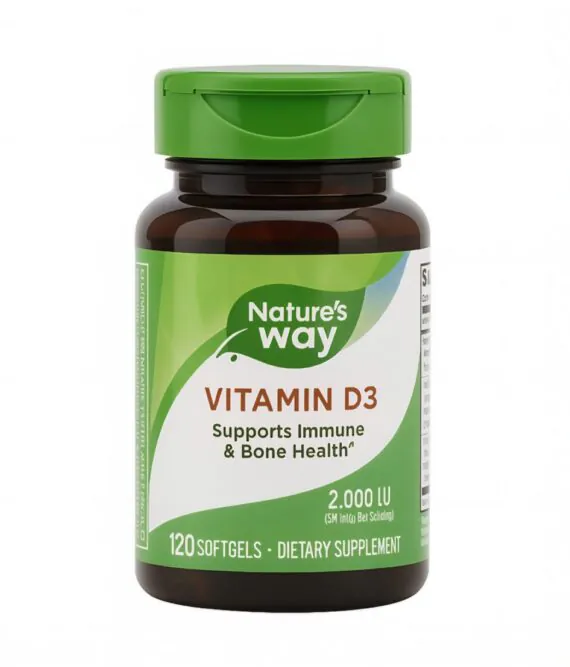 NATURE WAY VIT D 2000 120 capsules