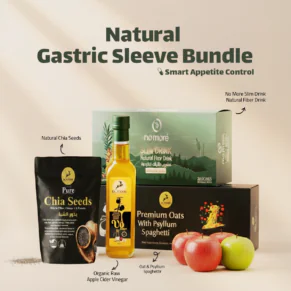 Natural Gastric Sleeve Bundle – Smart Appetite Control, Colon Cleansing Digestive Support-باقة التكميم الطبيعي – تحكم ذكي في الشهية وتنظيف القولون ودعم الهضم