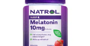ناترول ميلاتونين 10 ملجم علكات مكمل غذائي للنوم-NATROL MELATONIN 10 mg gummies dietary supplement