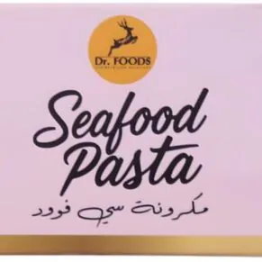 Dr. Foods Seafood PRO+ Fettuccine Pasta 400g | High Protein Mediterranean Seafood Pasta-مكرونة سي فود برو بلس فيتوتشيني 400 جم | مكرونة عالية البروتين على الطريقة المتوسطية