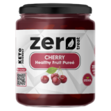 Cherry Healthy Fruit Purée 180g – Premium 95% Real Fruit Zero Sugar Added Keto Friendly-بيوريه الكرز الصحي 180 جم – 95٪ فاكهة حقيقية بدون سكر مضاف كيتو فريندلي