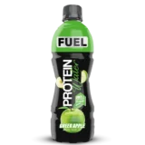 FUEL Protein Water Green Apple 500ml 20g Hydrolyzed Protein Drink for Muscle Recovery & Hydration-فيويل بروتين ووتر تفاح أخضر 500 مل 20 جم بروتين متحلل لدعم التعافي والترطيب