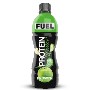 FUEL Protein Water Green Apple 500ml 20g Hydrolyzed Protein Drink for Muscle Recovery & Hydration-فيويل بروتين ووتر تفاح أخضر 500 مل 20 جم بروتين متحلل لدعم التعافي والترطيب