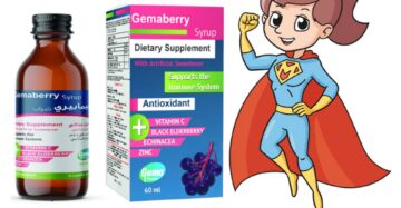 Gemaberry Syrup Immune Support Formula with Vitamin C & Black Elderberry – 60 ml-جيما بيري شراب دعم طبيعي للمناعة بفيتامين ج والبيلسان الأسود – 60 مل
