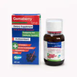 Gemaberry Syrup Immune Support Formula with Vitamin C & Black Elderberry – 60 ml-جيما بيري شراب دعم طبيعي للمناعة بفيتامين ج والبيلسان الأسود – 60 مل