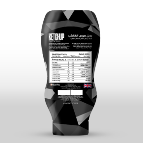 Healthy Ketchup Sauce 300g – Zero Sugar Added | 4 Calories | Keto Friendly-كاتشب صحي بدون سكر مضاف 300 جم – 4 سعرات فقط | مناسب للكيتو | قليل السعرات