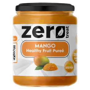 Mango Healthy Fruit Purée 180g – Zero Treat 95% Real Fruit & No Added Sugar-بيوريه المانجو زيرو تريت 180 جم 95% فاكهة طبيعية بدون سكر مضاف