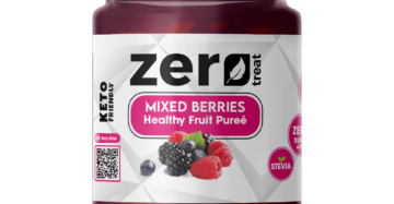 Mixed Berries Healthy Fruit Purée 180g – 95% Real Fruit Zero Sugar Added Keto Friendly-بيوريه التوت المشكل الصحي 180 جم – 95٪ فاكهة حقيقية بدون سكر مضاف كيتو فريندلي