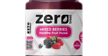Mixed Berries Healthy Fruit Purée 180g – 95% Real Fruit Zero Sugar Added Keto Friendly-بيوريه التوت المشكل الصحي 180 جم – 95٪ فاكهة حقيقية بدون سكر مضاف كيتو فريندلي