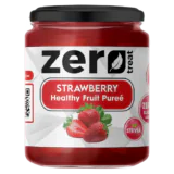 بيوريه الفراولة الصحي زيرو تريت 180 جم – 95٪ فاكهة حقيقية بدون سكر مضاف-Strawberry Healthy Fruit Purée 180g 95% Real Fruit – Zero Sugar Added