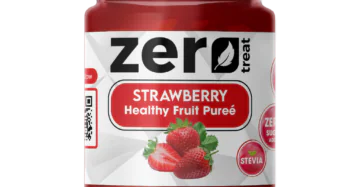 بيوريه الفراولة الصحي زيرو تريت 180 جم – 95٪ فاكهة حقيقية بدون سكر مضاف-Strawberry Healthy Fruit Purée 180g 95% Real Fruit – Zero Sugar Added